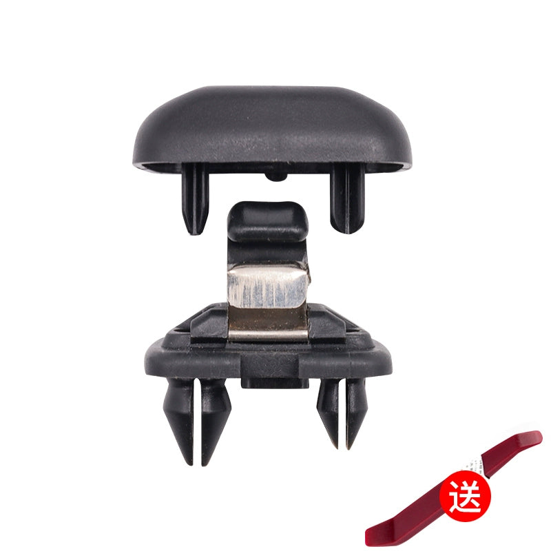 Audi A4L A3 Q5 A6L Q3 A5 üçün uyğundur. Günəş qoruyucu tokası işıq baryeri klipi çəngəl baza mötərizəsi