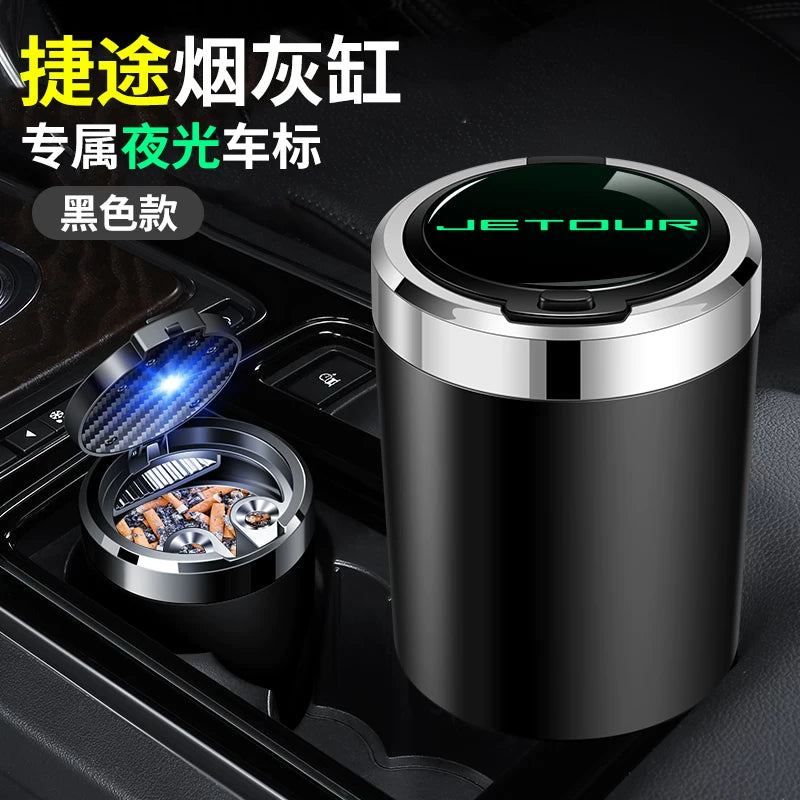 JETOUR X70S EVX90 X95 X70M Coupe X70PLUS işıqlı avtomobil külqabıları üçün uyğundur