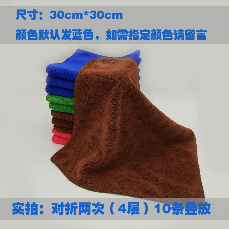 10 Parçalı Avtomobil Yuyucu Dəsmal Xüsusi Su Edən Əlavə Qalın Saç Tökülməz Böyük Kiçik Ölçülü Avtomobil Yuma Bezi Avtomobil Təmizləyici Bezi Avtomobil Yuma Dükanı Neytral