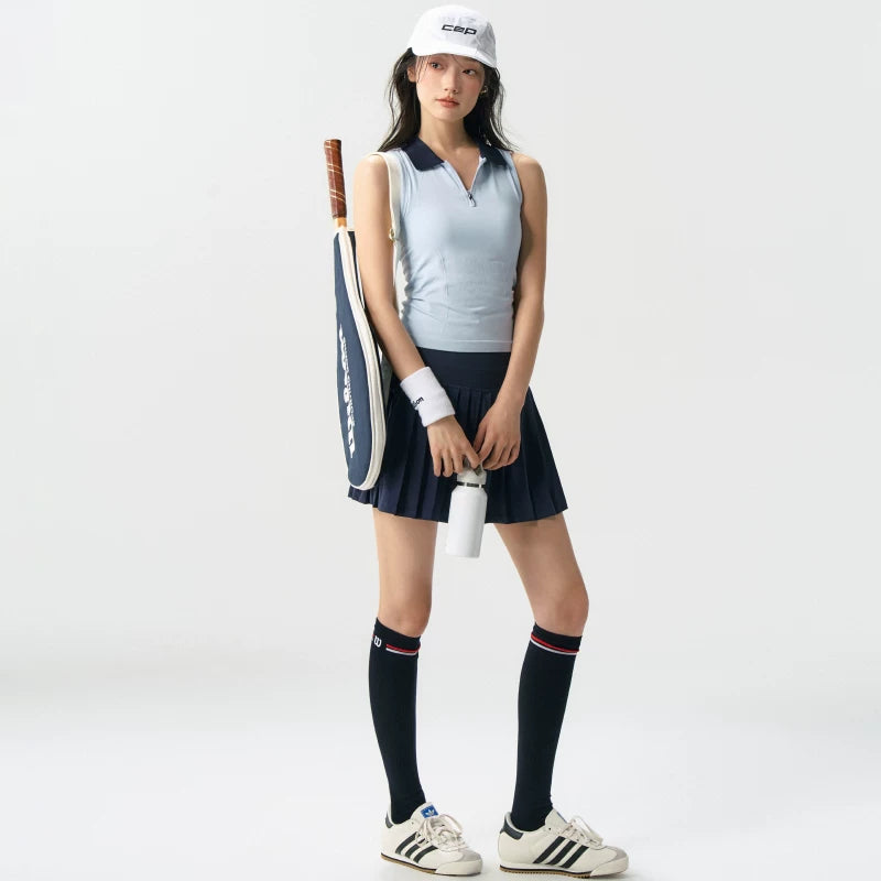 Ağır Atletika Fairy İdman Jileti Qadın Yay Qaçış Məşq Tennisi Sinə Yastiqciqları ilə Badminton Fitnes Yoqa kostyumu