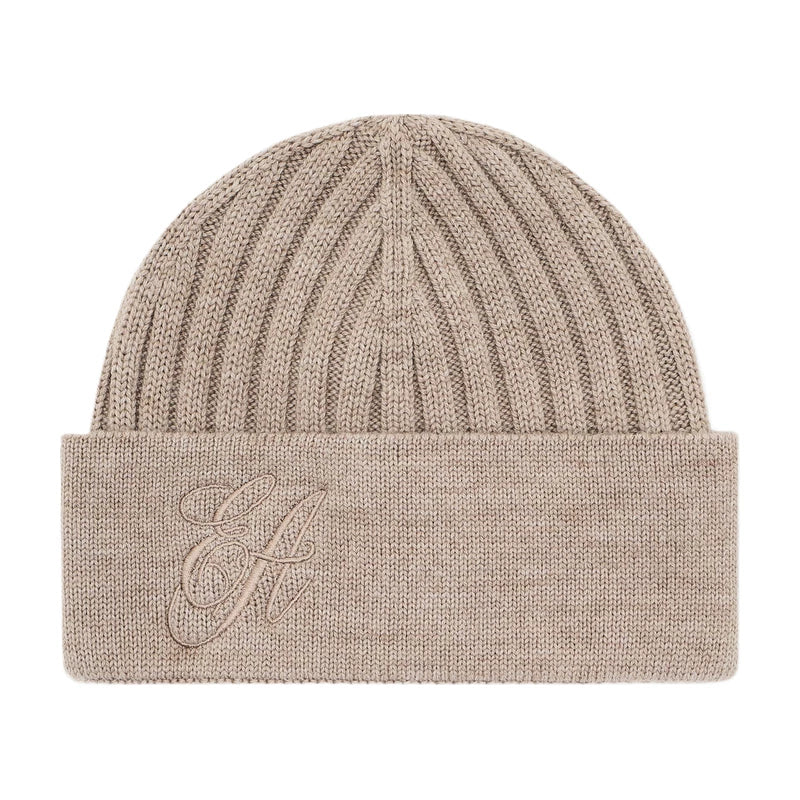 [Yeni il hədiyyəsi] EMPORIO ARMANI/Armani Qış Yeni Qadın Yun Trikotaj Beanie