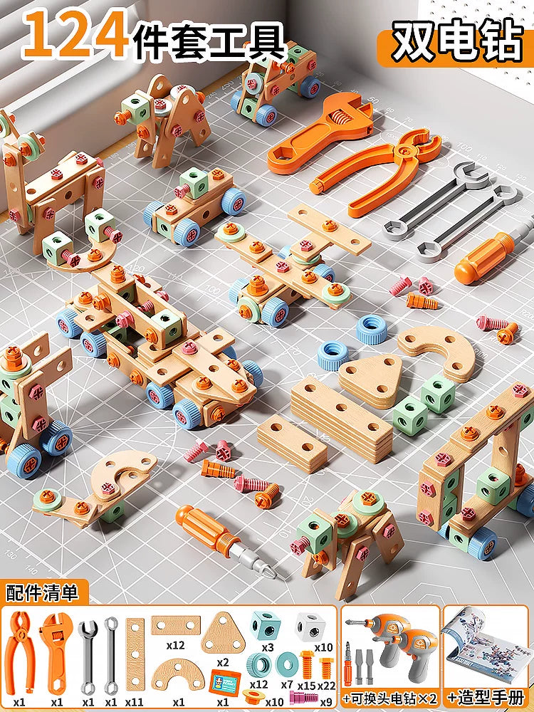 3-6 yaş və yuxarı oğlanlar üçün təhsil oyuncaqları, oğlanların tikinti blokları. 5. Zəka inkişafı və beyin stimullaşdırıcı fəaliyyətlər. 4. Vintlərin bərkidilməsi. 12.