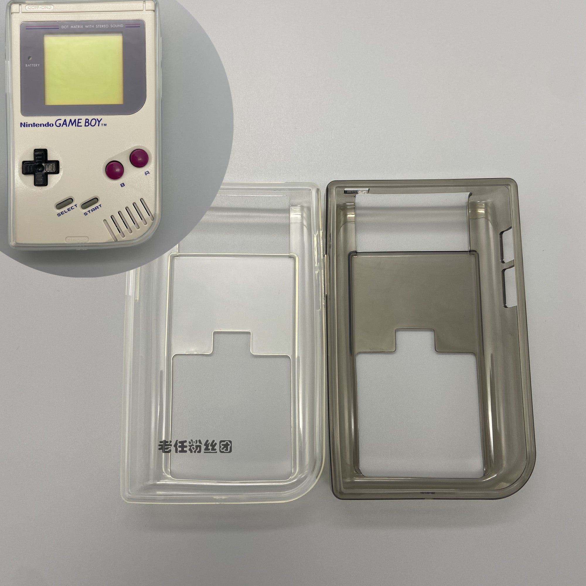 Nintendo birinci nəsil GAMEBOY qoruyucu qutu TPU silikon qutu GB yumşaq kristal qutu