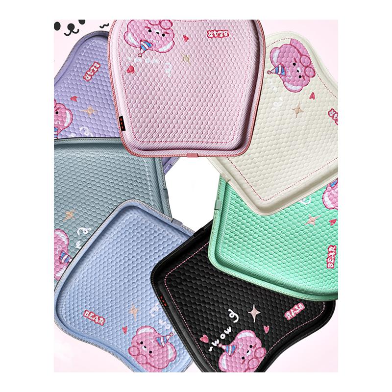 Yeni avtomobil oturacağı yastığı, bütün mövsüm universal, premium gel pətək yastığı, cizgi filmi qış avtomobil döşəyi, oturacaq örtüyü, oturacaq yastığı