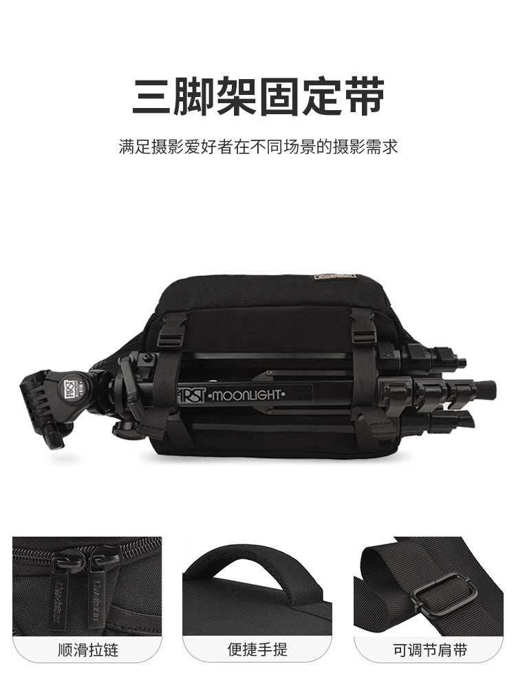 Cwatcun Hong Kong marka çiyin kamera çantası SLR kişi və qadınlar üçün böyük tutumlu suya davamlı güzgüsüz kamera çantası Canon, Nikon və Leica üçün uyğun olan rahat peşəkar çarpaz fotoqraf çantası.