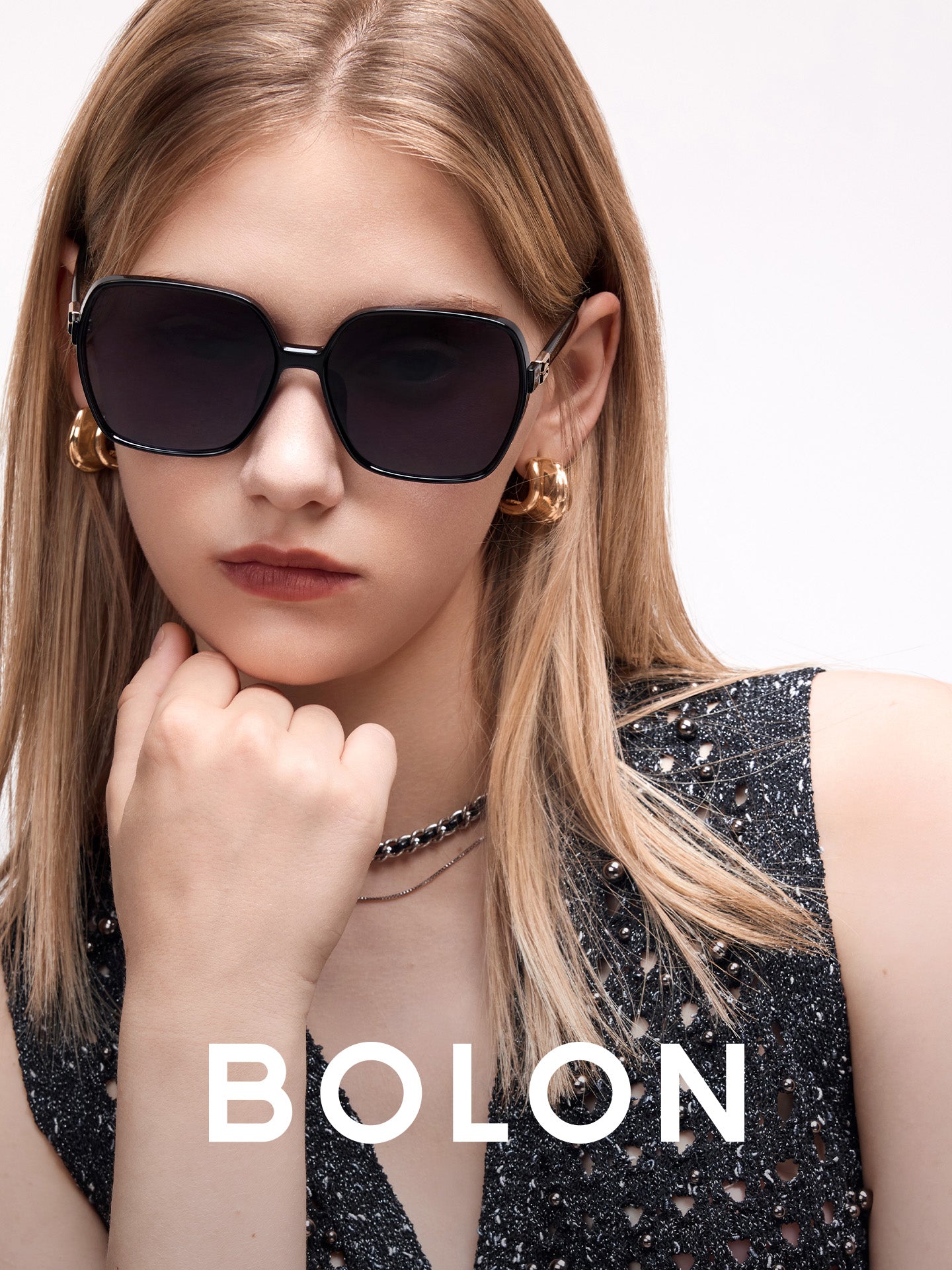 BOLON Tyrannosaurus Eynək 26 Yeni Polarizasiyalı Böyük Çərçivə Gözəllik Gün eynəyi Qadın Günəşdən Qoruyucu Çox Yönlü Günəş Eynəyi BL5101