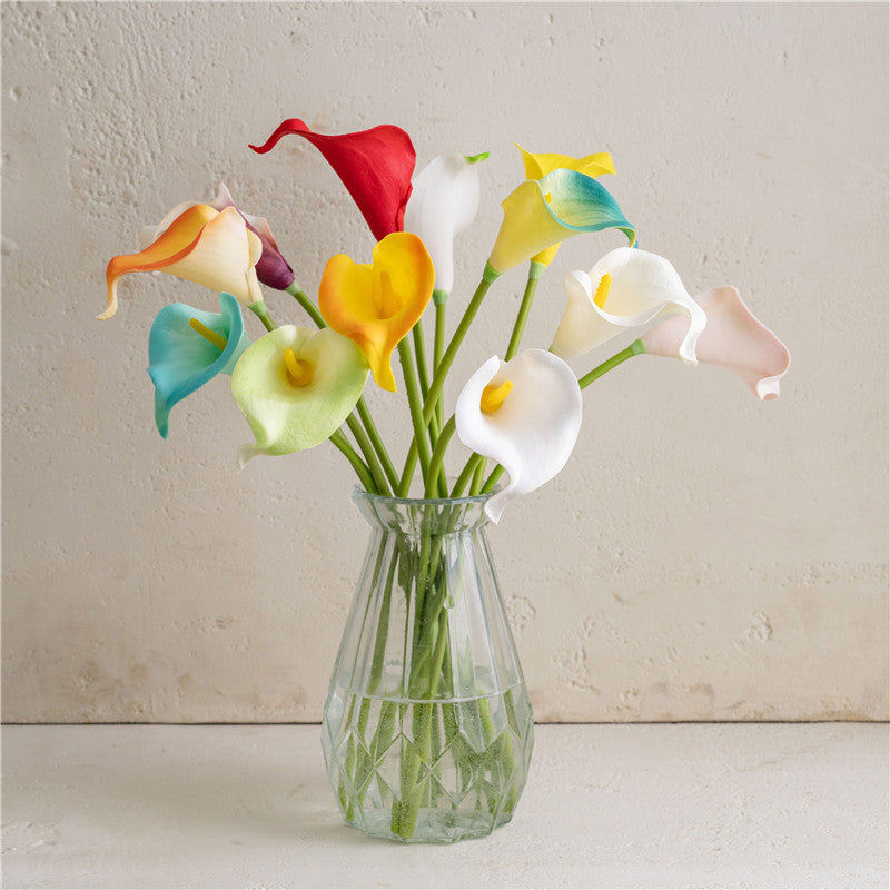 beautiful artificial flower calla lily Home decoration bridal artificial flower