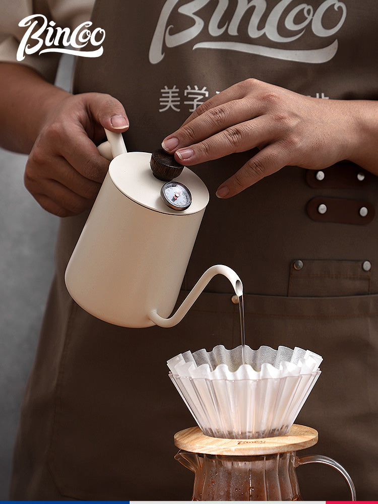 Bincoo qəhvə termometri mexaniki iynə termometri əl ilə dəmlənmiş qəhvə espresso xüsusi ölçü termometri