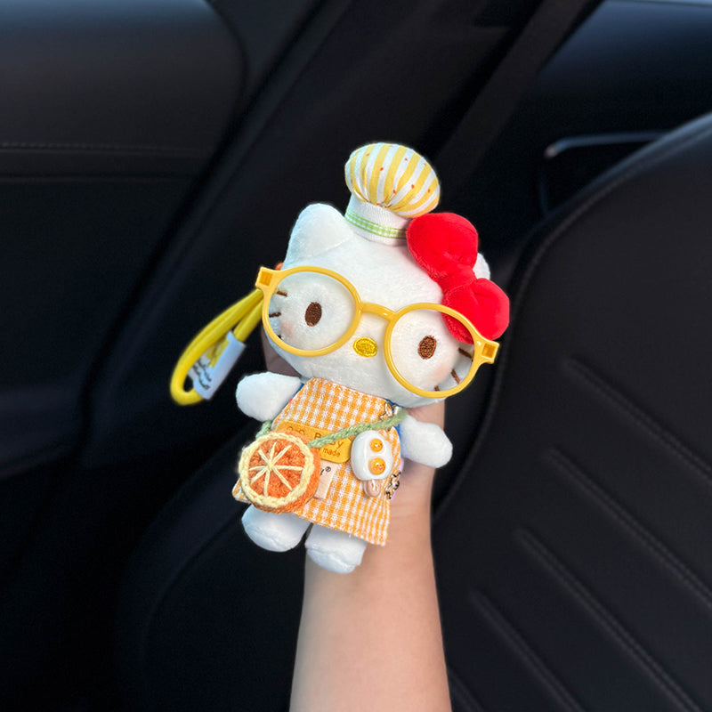 Hello Kitty pişik çantası, avtomobil açarlığı, bel çantası, məktəb çantası, kiçik kukla bəzəyi, təmtəraqlı oyuncaq