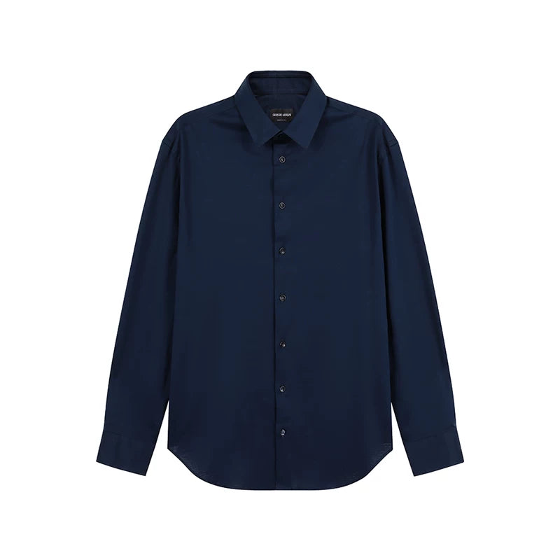 Giorgio Armani Kişi Pambıq Uzunqol Köynək 8WGCCZ97 JZ071