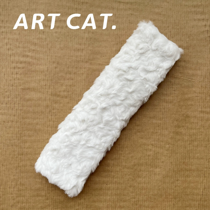 Art Cat Avtomobil Təhlükəsizlik Kəməri Çiyin Yastığı Qapağı Minimalist DIY Aşınmaya Qarşı Geyim Boğulmaya Qarşı Boyun Qoruyucu Qapaq Bütün İl Boyu Neytral