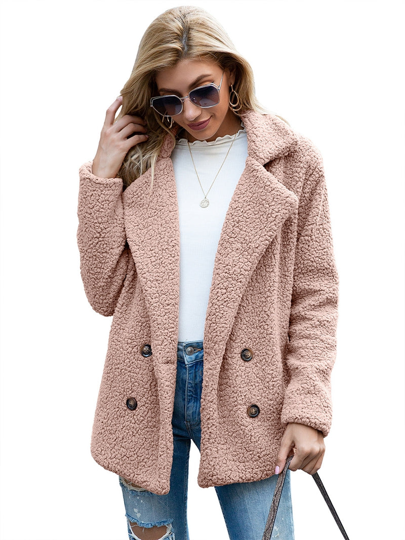 Payız-qış isti qadın moda palto gödəkçəsi