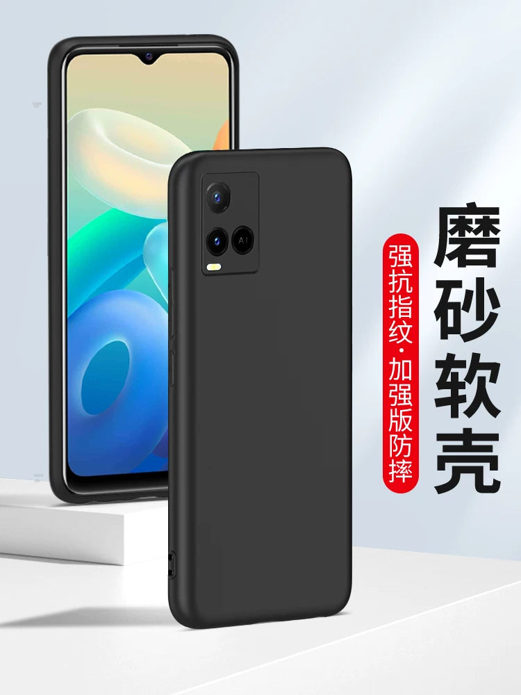 Tutqun qabıqlı vivo Y71T Y100 Y9S mobil telefon qutusu Y97 y30G Y70 yumşaq qabıqlı vivoy32 silikon qutu y35 hər şey daxil Y12 y11 y36 Y37 yeni Y76S Y33s üçün uyğundur