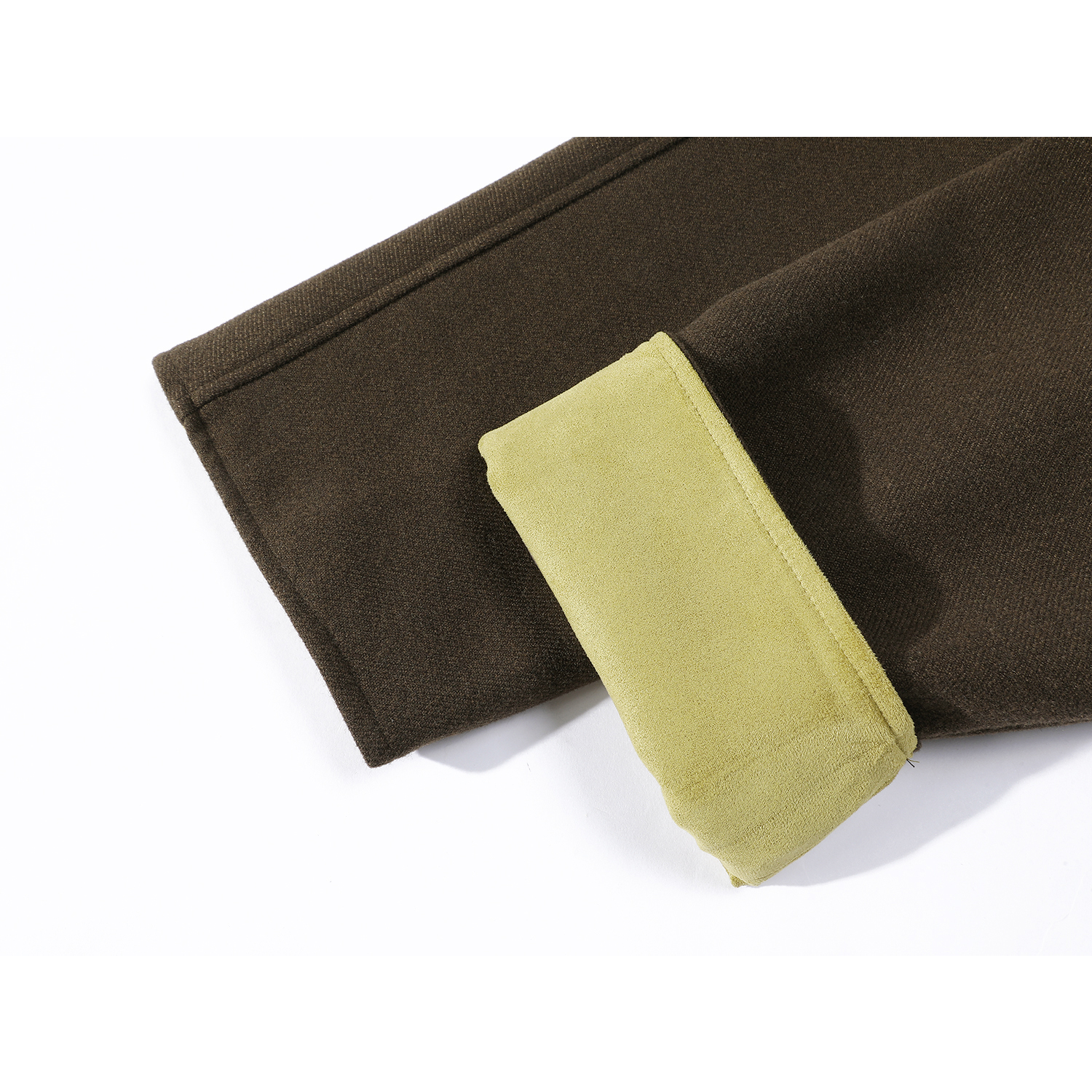 Chorissa Qadın Yun Paltosu, Yaz/Payız/Qış 2026 Yeni Stil, Çoxfunksiyalı Dizayn, Rəng Bloku Retro Qısa Yun Palto