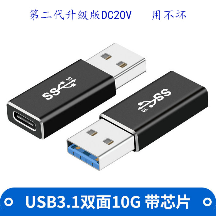 Type-C dişi usb3.1 kişi adapter usb3.1 qadın kompüter interfeysi yüksək sürətli orijinal məlumat kabeli