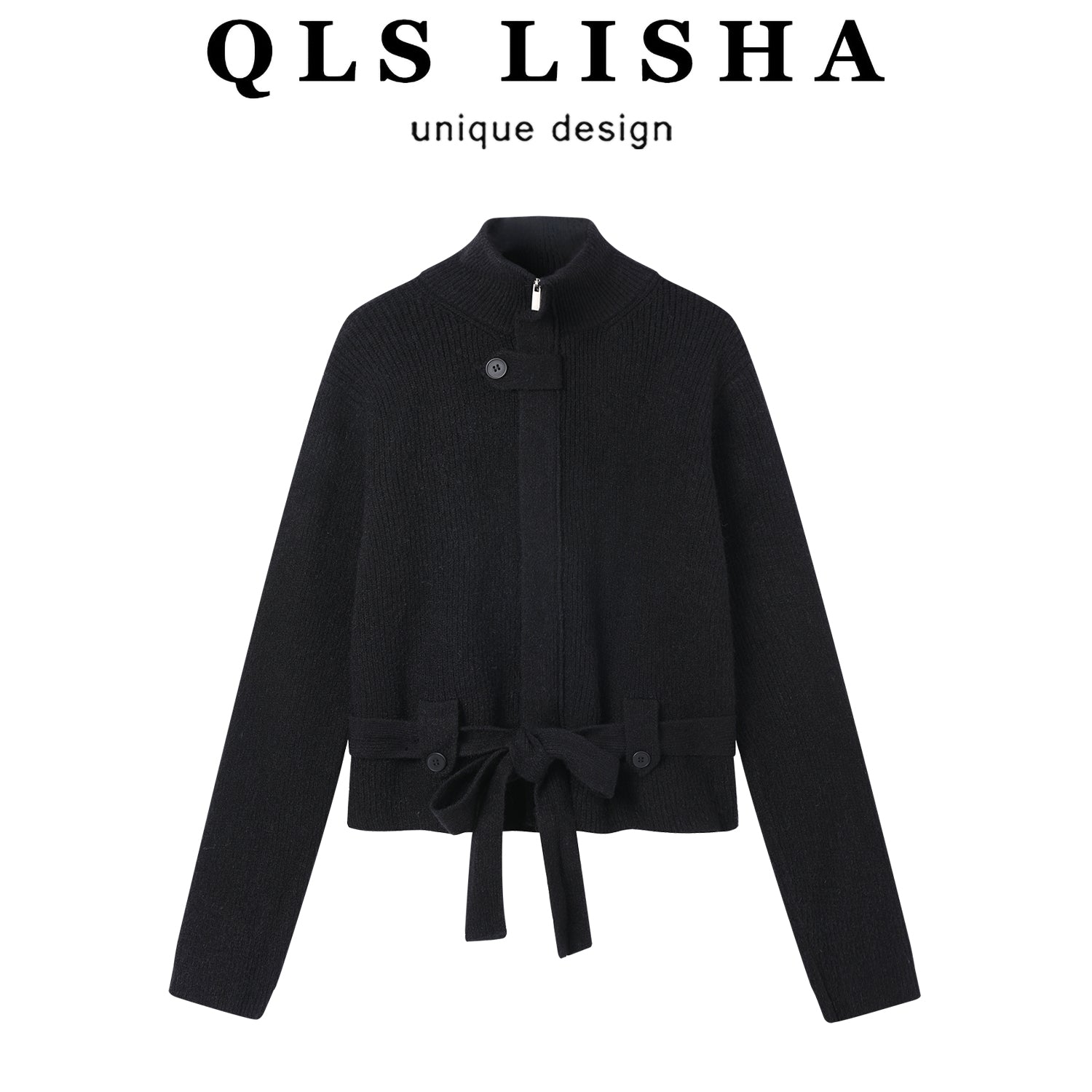 Qiaolisha Qadın Geyimləri 2025 Yeni İsti Satışlı Sviter Kardiqan Payız və Qış Daxili Geyimi Super Gözəl Unikal Trikotaj Top