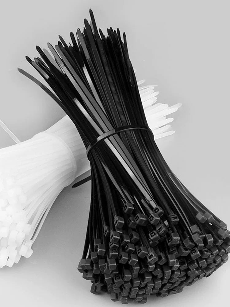 Kiçik kabel bağı bağçılıq neylon kabel bağı milli standart 3x100 eni 2,5 mm uzunluğunda 10 sm tel bağlayıcı lent plastik lent