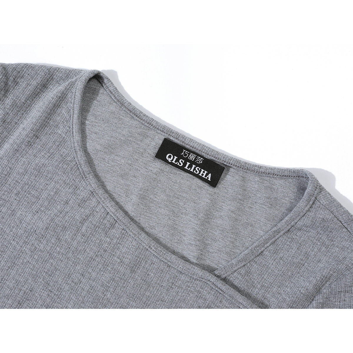 Chola Lisa unikal qalstuklu bel dizaynlı əsas təbəqə qadın payız rəngli çox yönlü temperamentli tənbəl uzunqollu köynək