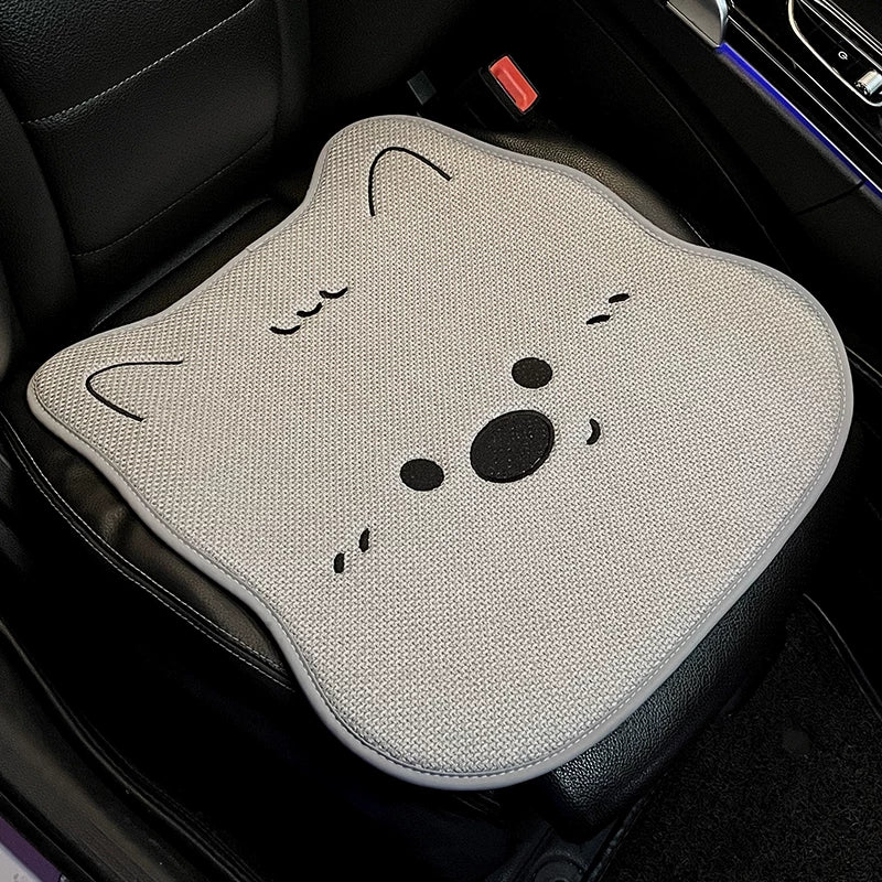 Avtomobil oturacaq üzlükləri, bütün mövsümlər üçün, premium kətan parçalar, sevimli, 25 üslub.