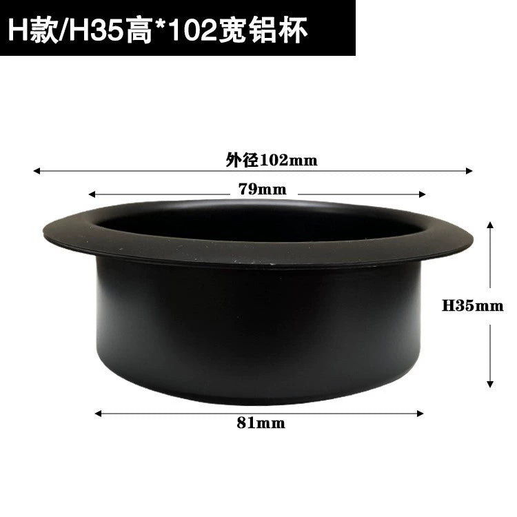 Paslanmayan Polad Kubok Nəlbəki Divan Kuboku Oturacaq RV Yaxta Bərpa Yük maşını Avtomobil Su Bardağı Tutacağı Kubok Yuvası Avtomobil Külqabı