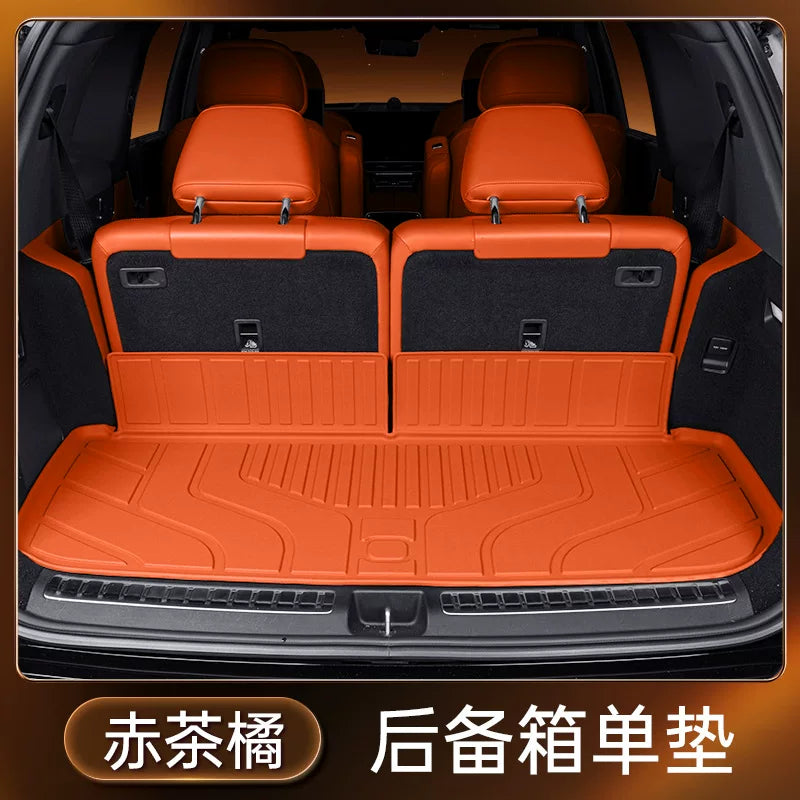 Xüsusi olaraq Wenjie M8 baqaj ayaqaltıları, Huawei AITO avtomobilinin altı nəfərlik və beş nəfərlik modifikasiya aksesuarları, döşəmə ayaqaltıları üçün hazırlanmışdır.