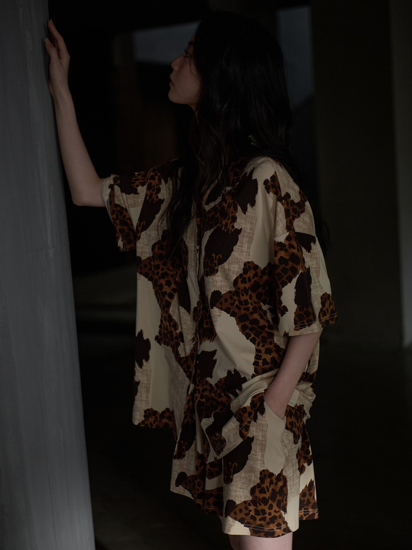 Qadınlar üçün Tongyu yumşaq modal pambıq pijama, yeni yay geyilə bilən qısaqol şort kostyum, sərin ev paltarları
