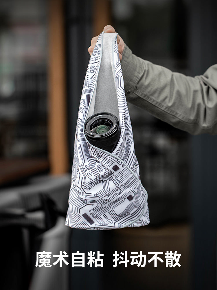 PGYTECH kamera 100 yamaq parça layner çantası mikro tək 100 qat parça SLR kamera saxlama qoruyucu qapağı Fuji Canon Leica kamera linzalarını qoruyan çanta kompüter layneri üçün kamera sehrli parça