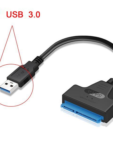 USB asan sürücü kabeli usb3.0-dan sata kabelə 2,5 düymlük sabit disk kabeli 0,16 metr yüksək sürətli çevirmə kabeli