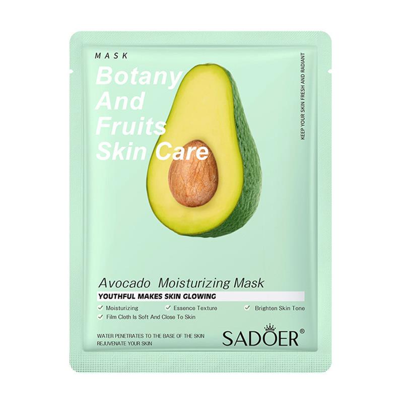 10 ədəd Bitki Üz Maskası Gözəllik Dəri Baxımı Üz Maskaları Kosmetika