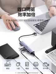 Yaşıl şəbəkə kabeli adapteri USB-dən Ethernet portuna çevirici dok stansiyası şəbəkəni genişləndirmək üçün Gigabit simli şəbəkə kartını birləşdirmək üçün mac laptop NAS üçün uyğun tipli konnektor