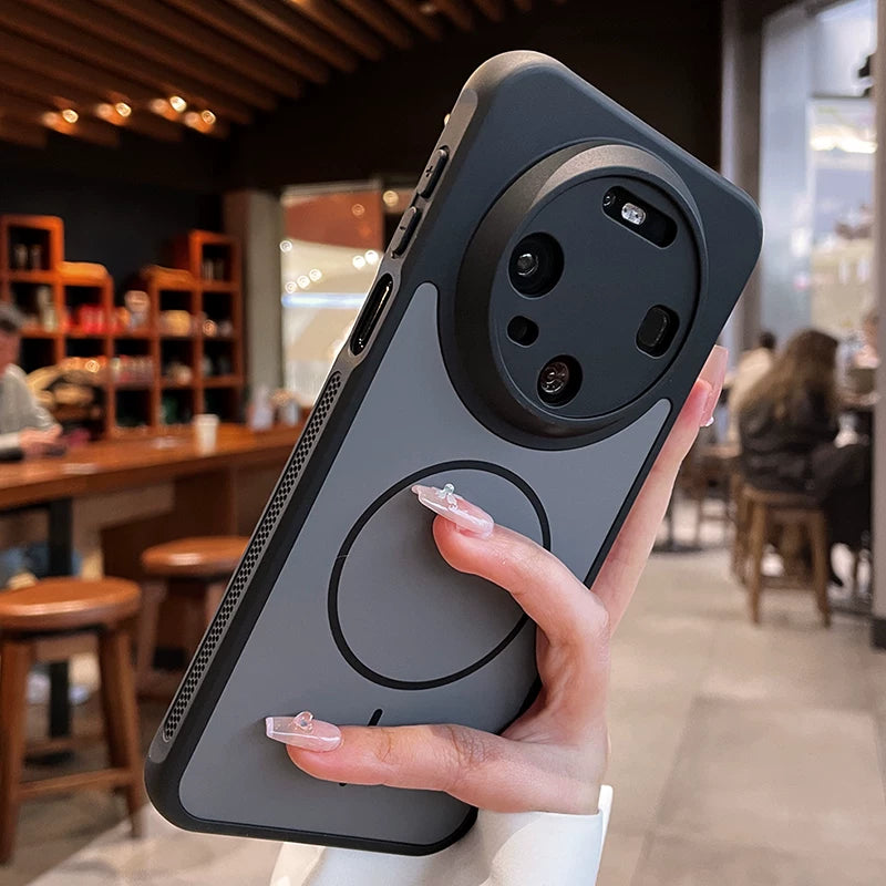 Huawei mate80 mobil telefon qutusu üçün uyğundur mate80promax maqnit qoruyucu örtük mate60pro yeni lens hər şey daxil mate70pro+ şaxtalı hava yastığı kişilər və qadınlar üçün düşməyə qarşı soyuducu qabıq