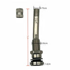 Avtobus Ağzı Orta Avtobus Yarımqoyma Şin Klapanı Yük maşını Yük maşını Alüminium Alaşımlı Təkər Hub Avtomobil Vakuum Təkər Klapanı