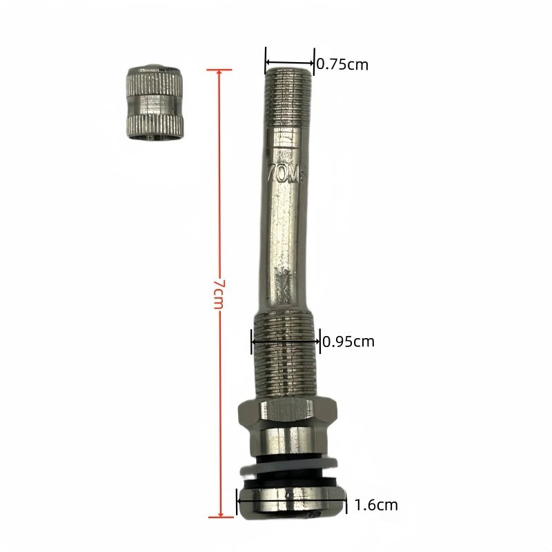 Avtobus Ağzı Orta Avtobus Yarımqoyma Şin Klapanı Yük maşını Yük maşını Alüminium Alaşımlı Təkər Hub Avtomobil Vakuum Təkər Klapanı
