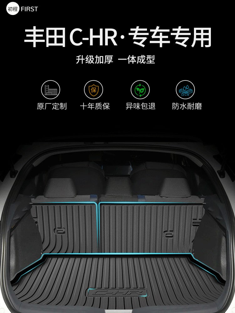 2024 Toyota CHR üçün suya davamlı baqaj döşəməsi, interyer modifikasiyası üçün uyğundur.