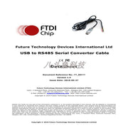 FTDI orijinal idxal edilmiş USB-RS485-WE-1800-BT 5v seriyalı UART kabel FT232RQ