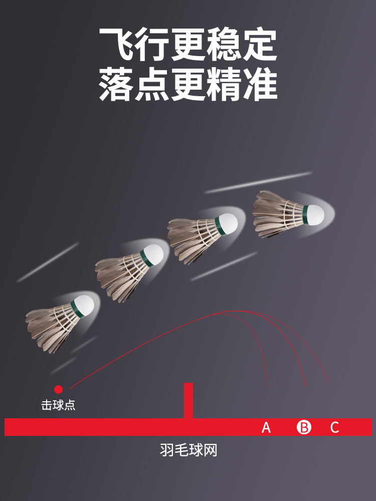 Li Ning Kaisheng badminton kdb03 orijinal qaz lələyi ördək lələyi davamlı qapalı və açıq küləyə davamlı peşəkar yarışma təlim topu