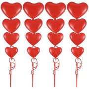 36 Pieces Heart Picks Valentine's Day Cake Toppers Wedding