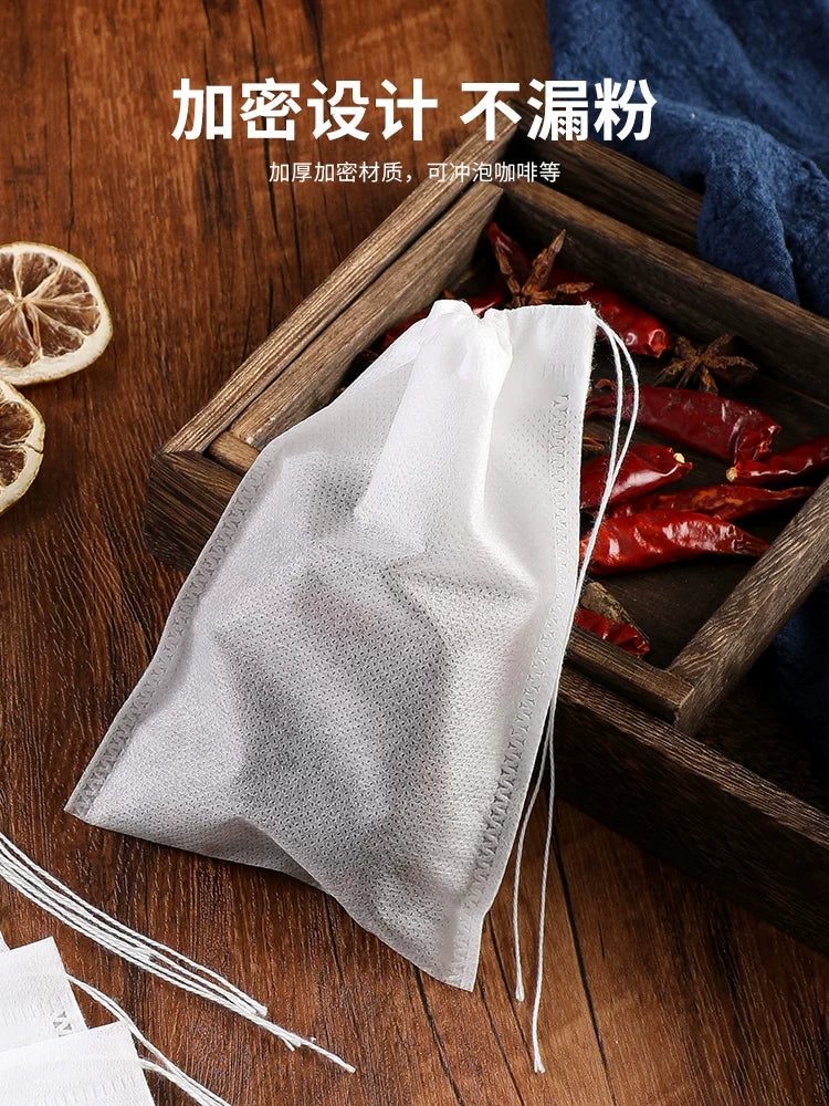 Çay paketi, birdəfəlik qida dərəcəli toxunmamış filtr torbası, həlim çantası, Çin dərmanı çantası, ədviyyat çantası, duzlu çanta, cuna torbası