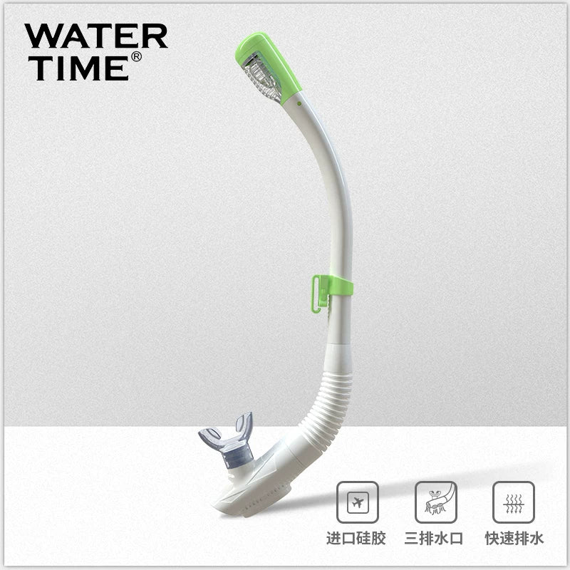 WaterTime snorkeling tam quru snorkel float ball sualtı nəfəs aparatı böyüklər üzgüçülük dalğıc avadanlığı