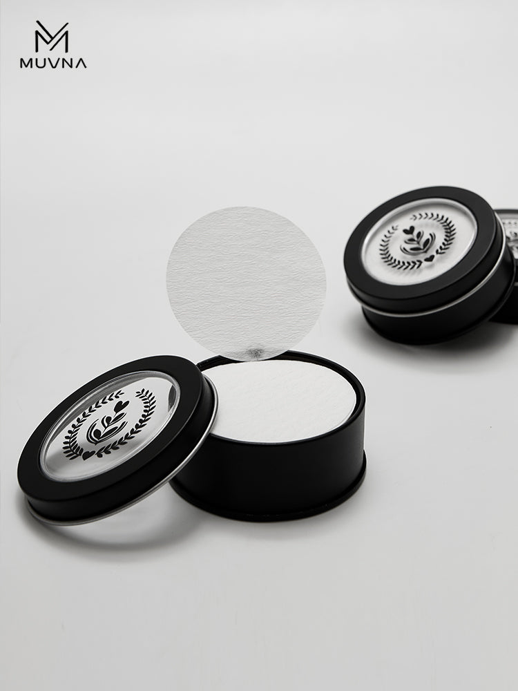 MUVNA İtalyan qəhvə maşınının tutacağı filtr kağızı 51/53/58 mm xüsusi yuvarlaq toz qabı filtr kağızı