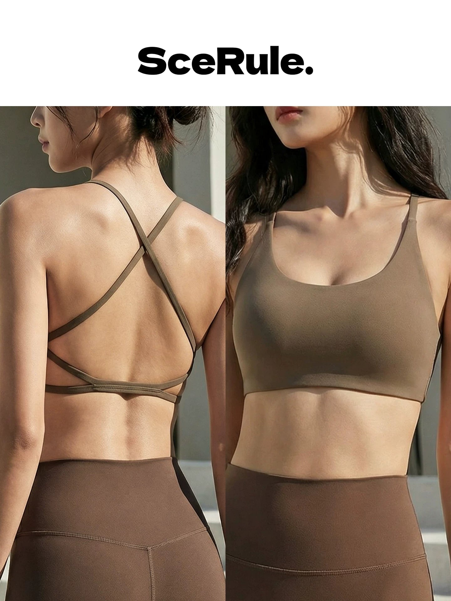 Qadın idman zalı üçün idman büstqalteri, gözəl bel, Pilates, gözəl məşq jileti, nazik qayışlı qaçış büstqalteri, yoqa geyimi