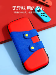 BijiBite açarı saxlama çantası Nintendo ns üçün uyğun olan Mario qoruyucu qabıq tutacaq qapağı, keçidli sərt qabıqlı kommutator kaset qutusu oled silikon kart qutusu tam aksesuar dəsti