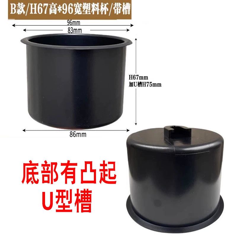 Paslanmayan Polad Kubok Nəlbəki Divan Kuboku Oturacaq RV Yaxta Bərpa Yük maşını Avtomobil Su Bardağı Tutacağı Kubok Yuvası Avtomobil Külqabı