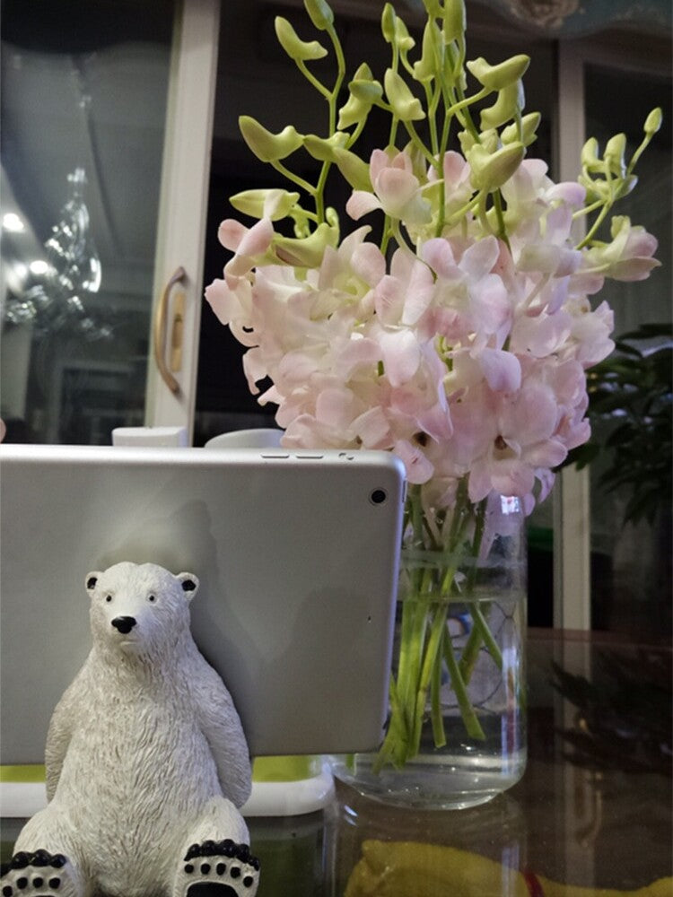 Astronavt mövzulu telefon tutacağı, televizor/iPad/planşet dayağı, masaüstü üçün tənbəllik dəstəyi, yaradıcı bəzək, astronavt hədiyyəsi.