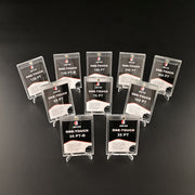 Kart kərpic 35PT-360PT yüksək keçiricilik filmi güclü maqnit anti-UV ulduz kart kərpic Polaroid Magic kart saxlama ekranı