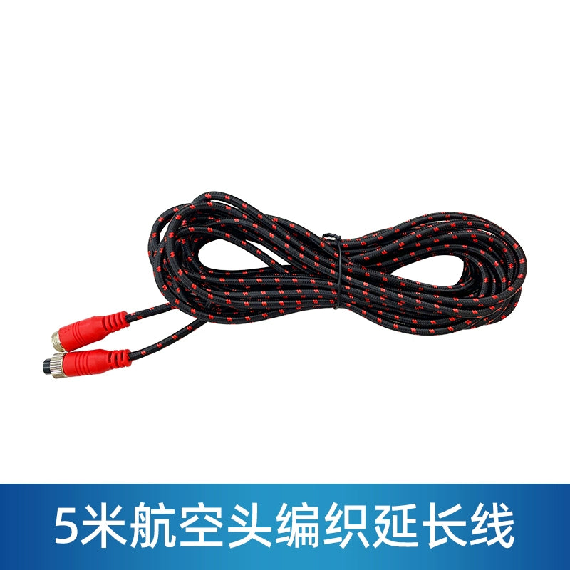 Yük Vasitəsinə Quraşdırılmış 4 Nüvəli Aviasiya Dörd Yönlü Müşahidə Treyleri Geri Dönən Şəkil Kamerası Video Kabel Antifriz Hörmə İpliyi