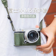 Fuji XM5 qoruyucu qutu xs20 kamera çantası xt50 tutacaqlı dəri qutu XT5XT30 üçüncü nəsil aksesuarları x100vi üçün uyğundur