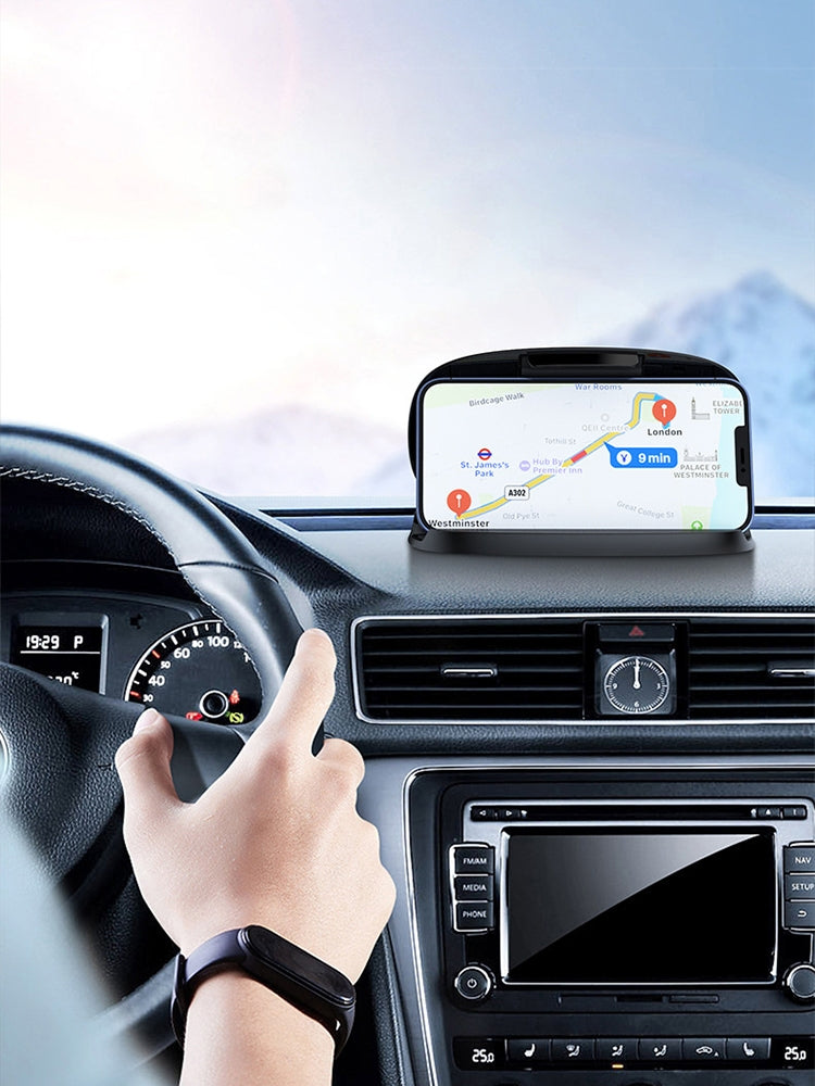 Avtomobil Naviqasiya Telefon Tutacağı Avtomobil Alət Paneli Universal Yapışqan Çoxfunksiyalı Müvəqqəti Dayanacaq Avtomobil Nömrəsi Etiketi