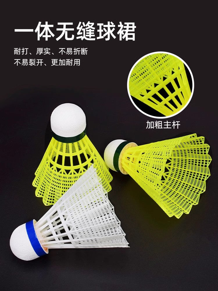 Rəy neylon badminton orijinal davamlı plastik uşaq böyüklər qapalı və açıq peşəkar təlim və yarış topu külək keçirməz