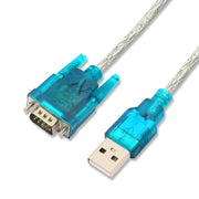 HL-340 USB-RS232 konvertasiya kabeli USB-dən serial kabelə/COM kişi və qadın 9-pin serial kabel win7-ni dəstəkləyir